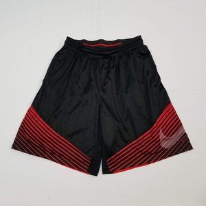 Nike Dri-Fit Black/Red Shorts